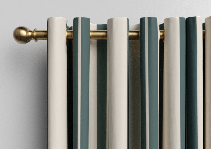 The British Stripe Co. Edward, Teignbridge No.1 - Made to Measure Curtains - Image 12